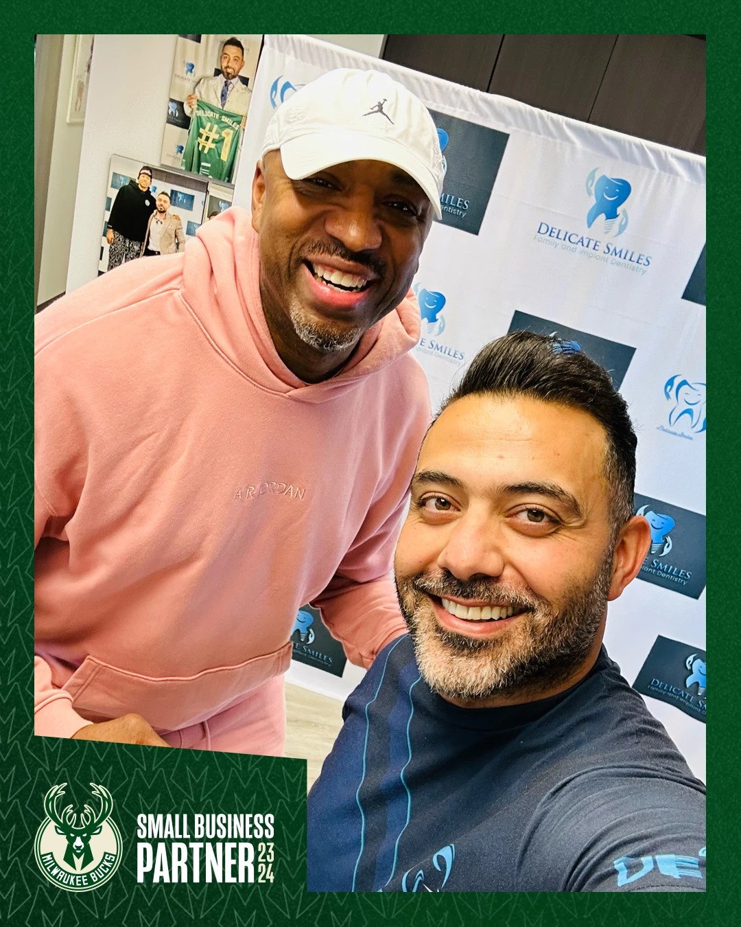 Delicate smiles milwaukee bucks small business partner 2023 24