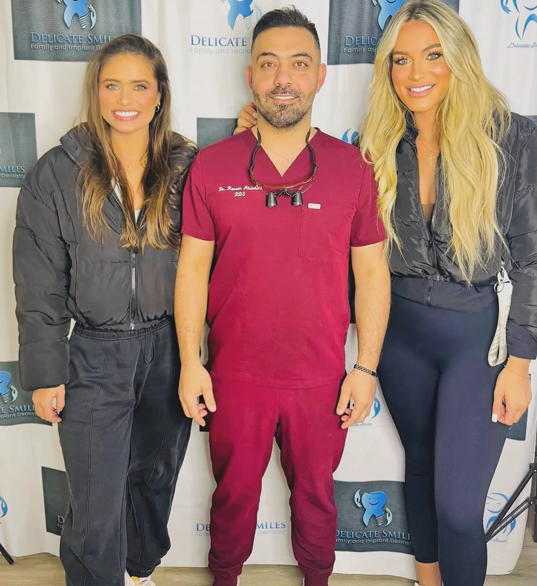 Delicate smiles milwaukee dr hassan alshehabi with guests