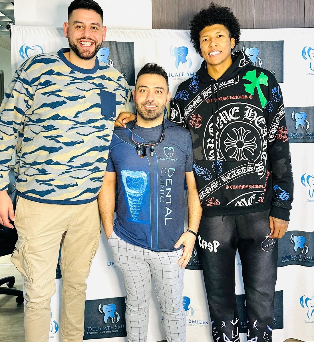 Delicate smiles milwaukee team with basketball player